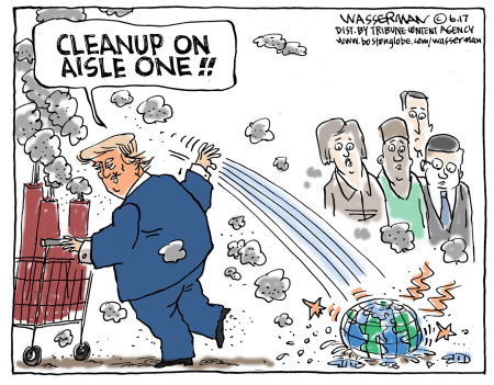 cleanup on aisle one